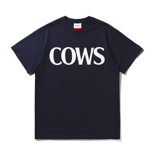 Extraordinary &quot;COWS&quot; T-Shirt (TP-001_NAVY)