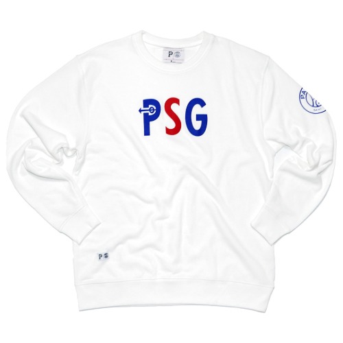 P X PSG CLASSIC ‘P’SG SWEAT SHIRT (WHITE)